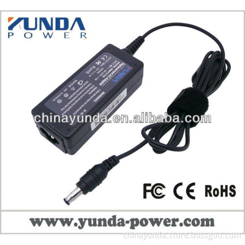 YUNDA High Quality laptop ac adapter 19v 2.1A 40W for SAMSUNG N130 N140 N150 N210 N220 N510 /5.5MM*3.0MM